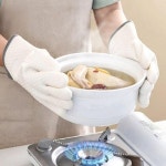 주방 실리콘장갑 2p 냄비 내열 오븐장갑 전자렌지 열차단