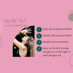 마법 사 그린 위치 팔찌 레이키 인퓨즈드 에너지 선물 주얼리 보석 크리스탈 팔찌