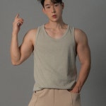 피앤콤마 코츠 피그먼트 나시