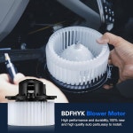 BDFHYK AC 히터 송풍기 모터 팬 700258 엘란트라 산타페 스포츠 기아 카덴자 옵티마 세도나 소렌토 HVAC 어셈블리 교체용 PM4036 75867