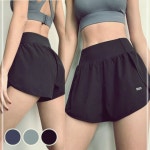 헬스 와이드밴딩 옆트임 반바지 히든포켓 여성 런닝 13WE4ABD1T