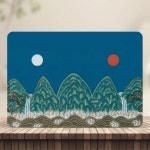 전통민화 인테리어 압축아크릴 액자 십장생도 일월오봉도 호도 L 400x600