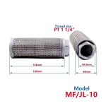 HVGZDQQD JL 6 08 10 12 16 유압 필터 요소 스테이션 유닛 전원 포트 MF JL -04 DN15 Mf Jl -02 Dn8 MF-02 4