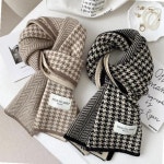 남녀공용 체크 목도리 커플 머플러 남성 여성 겨울 겨울머플러