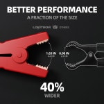 LOKITHOR 클램프8 배터리 클램프 케이블 교체 액세서리 스마트 점퍼 부스터 클램프 자동차 점프 스타터용 EC5 어댑터 JA300 JA400