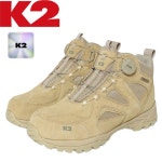 K2 K2 남녀공용 작업용 안전화 보아 다이얼 긴목 작업화 에어메쉬 건설현장 논슬립 통기성 착화감 275 라이트베이지 LBE