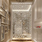 커튼 입구 레트로 중문 가림막 비즈발 출입문 구슬발