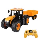 바니랜드 JCB 팜 트랙터 RC카 트레일러 세트