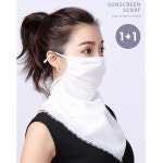 골프 여성 롱마스크 스카프 쿨마스크 2p 자전거마스크 낚시마스크 자외선차단 골프용품