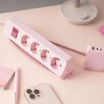 지클릭커 지클릭커 멀티마스터 롤플러스 7구 1.5m 고용량 4000W C타입 USB 멀티탭 NB707PD 