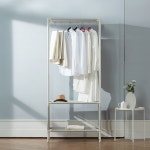 엠에프매직하우스 무볼트 드레스룸 싱글 행거 고무망치