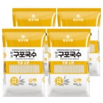 몽고식품 몽고식품 구포국수 진공소면 3kg 4개