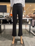 지오다노 NEW 여자 기모 플레어핏 풀밴딩 팬츠 415926