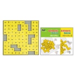 교육센터 학교 연산 놀이 학습 연산도미노 점놀이판 교구 보드게임 수업용