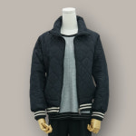 조이마담 시보리 배색 스트링 패딩 점퍼 j3381