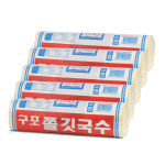 국수마을 구포 쫄깃국수 소면 쫄깃 잔치국수 금성제면 5개 1 4kg