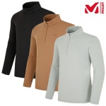 MILLET 시그니처W 집업 티셔츠 MVTWT323