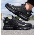 블랙 47 285 가볍고 발편한 다이얼 안전화 안전 신발 남성 작업화