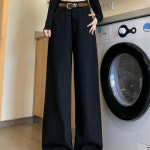 천하오 빅 사이즈 와이드 진 여 추동 L J1928