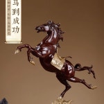 말모형 말조각상 거실 인테리어 개업선물 장식품 조형물 풍수 A 즉각적인 성공진한