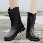 후스레이디 2컬러 여성 레인부츠