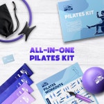 필라테스 링 볼 세트 14 운동 미니 볼이 포함된 가정용 키트