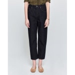 헤지스레이디스 베럴핏 테이퍼드 데님 생지 네이비 HSPA5BL71N2