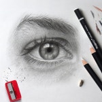 판다플라이 6pc 지우개 연필과 2pc 샤프너 세밀한 디테일 지우개로 작은 디테일을 지우거나 스케치 그림 색연필에 하이라이트를 추가하세요