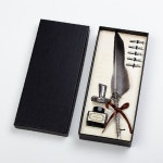 클래식 깃털 펜 세트 디자인 캘리그라피 깃털 펜 딥펜 빈티지