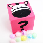 얼룩말 뽑기 궁금이상자 완제품 - 뽑기캡슐 10개 뽑기상자 게싱박스 비밀상자