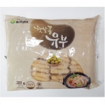 신미 유부 300g 우동집 분식집 식당용 전골용 가정용유부 1개