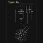 XFLY-모델 12 블레이드 EDF 덕트형 팬 4S 브러시리스 아웃러너 모터 모델 제트 항공기 2840-KV3200