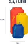 씨투써밋 씨 투 서밋 경량 드라이 백 3종 세트 3l 5l and 8l