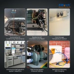 엘리트테크 ro 냉동 HVAC 디지털 고압 게이지 87 냉매14 5800 PSI 1 8 NPT -14 5-500 PSI 1 8 NPT PG30P