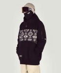 2324 NNN - Divide Pettern HOOD - 패턴 스노우보드 후드티