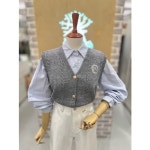 레코브 레코브 25신상 꽈배기 오픈베스트 LC31E3KV502X