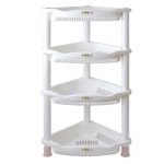 부엌선반 선반장 스탠드 코너 선반 4단