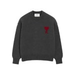 아미 하트 모티프 스웨터 UKS838D