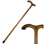 노인용 지팡이 계지목 원목 모던 시니어 안전 손잡이 고령자 어르신 나무 보행 보조 도구 휴대용