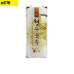 청수 두루포장 소면국수 2 5KG x6개 국수 소면 소면국수 국수소면 식당납품