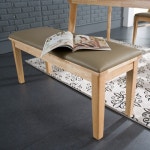 N454 2인 원목 벤치 1color일자형 가정용 벤치형 인조 의자 긴 고급 인테리어 식탁 2인용 가죽