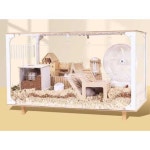 햄스터리빙박스 아크릴 골든 케이지 120 아크릴집 다람쥐