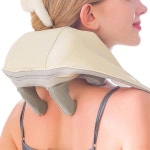 목어깨 전동 마사지기 근육 주물러 직장인 엄마 사무직 선물 일자목 사무실 거북목