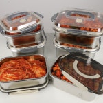 푸드케이스 숨 김치통 2입 소중대 3종 세트 스테인리스 반찬 김치통 숨 푸드케이스 1 7L 2 1L 1개