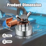 Wshxjyay 용접 자기 접지 클램프 지지 도구 예 용접기 조절 자석 1