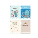 모닝글로리 모닝글로리 모닝글로리 초등 영어 넓은칸 10줄 노트 A 100개 A랜덤