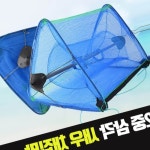 국산 통발 미꾸라지 장어 새우 낚시 민물 채집망 1개 특대