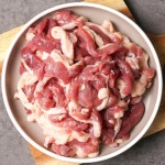 무항생제 유황오리 생오리로스 슬라이스 1kg
