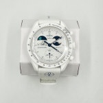 스와치 문스와치 미션 투 더 문페이즈 42mm SO33W701L