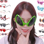 외계인 선글라스 포토부스 인생네컷 코 재미있는 안경 스프레 파티 1개 058 볼륨선글라스 056